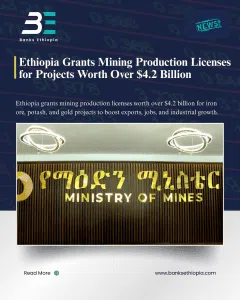 Ethiopia Grants Mining Production Licenses for Projects Worth Over $4.2 Billion Ministry of Mines