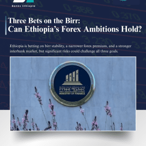 Three Bets on the Birr: Can Ethiopia’s Forex Ambitions Hold? Ministry of Finance