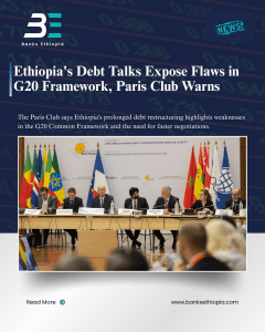 Ethiopia's Debt Talks Expose Flaws in G20 Framework, Paris Club Warns 