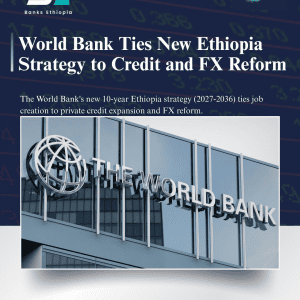 World Bank Ties New Ethiopia Strategy to Credit and FX Reform
