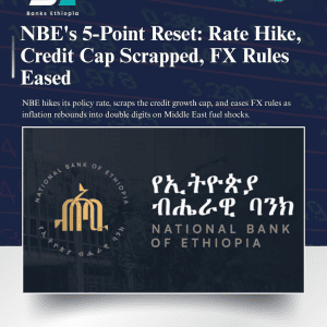 NBE's 5-Point Reset: Rate Hike, Credit Cap Scrapped, FX Rules Eased