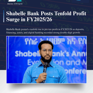 Shabelle Bank Posts Tenfold Profit Surge in FY2025/26