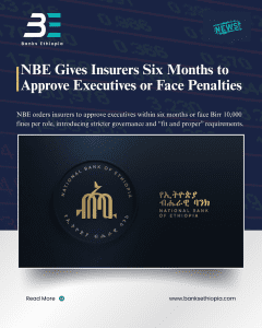 NBE Gives Insurers Six Months to Approve Executives or Face Penalties
