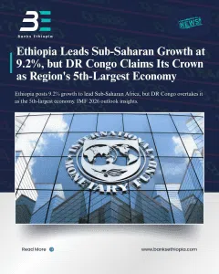 Ethiopia Leads Sub-Saharan Growth at 9.2%, but DR Congo Claims Its Crown as Region's 5th-Largest Economy