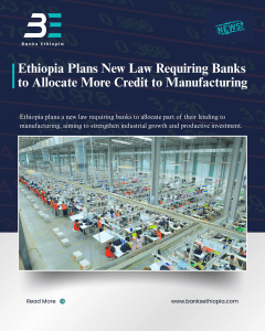 Ethiopia Plans New Law Requiring Banks to Allocate More Credit to Manufacturing