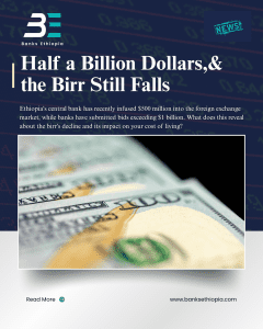 Half a Billion Dollars,and the Birr Still Falls National Bank of Ethiopia special auction 500 million