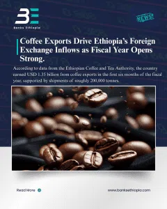 Coffee Exports Drive Ethiopia’s Foreign Exchange Inflows as Fiscal Year Opens Strong.