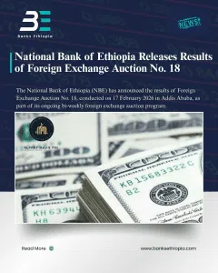 National Bank of Ethiopia Releases Results of Foreign Exchange Auction No. 18.
